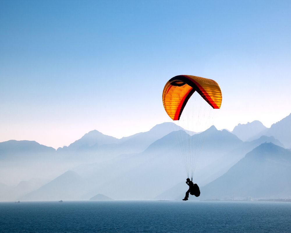 Paragliding at Gangtok