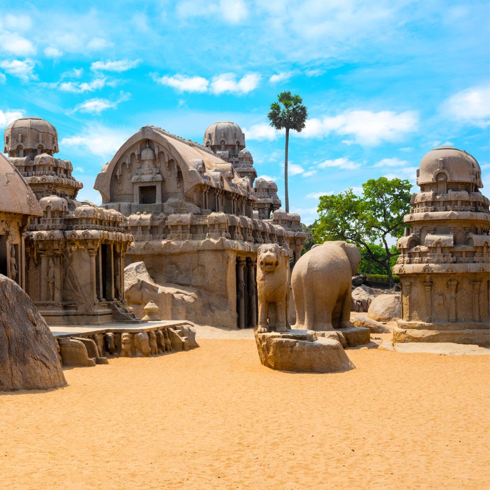 Mahabalipuram, also known as Mamallapuram, is a UNESCO World Heritage Site