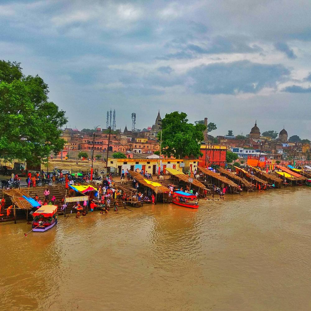 Ayodhya (170 km): The birthplace of Lord Rama
