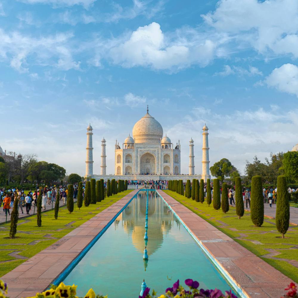 Agra: The Taj Mahal 