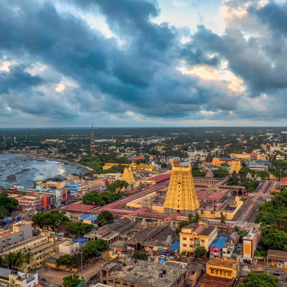 Rameshwaram, Tamil Nadu, in South India 