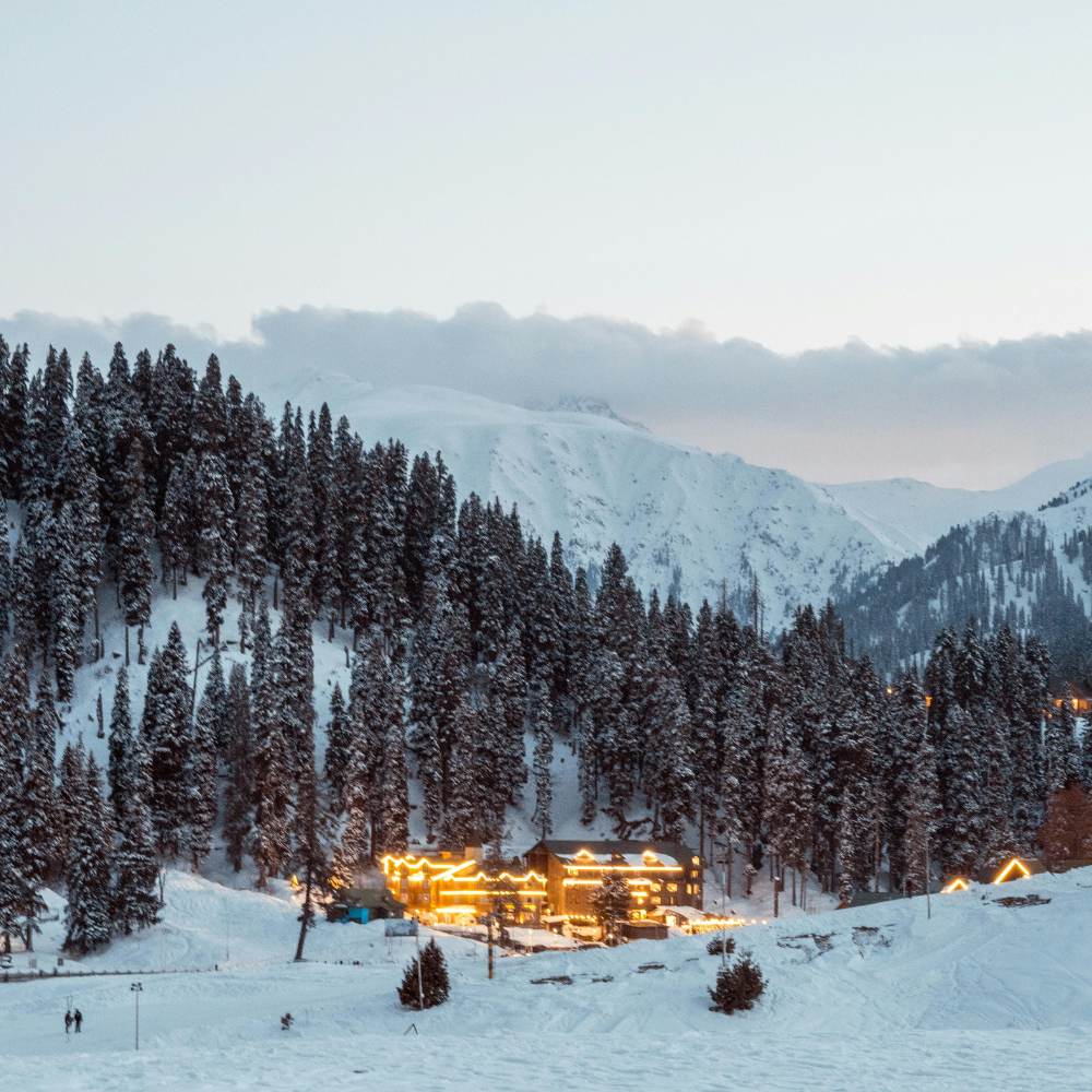 The Gulmarg Gondola one of Asia's highest ski lifts.