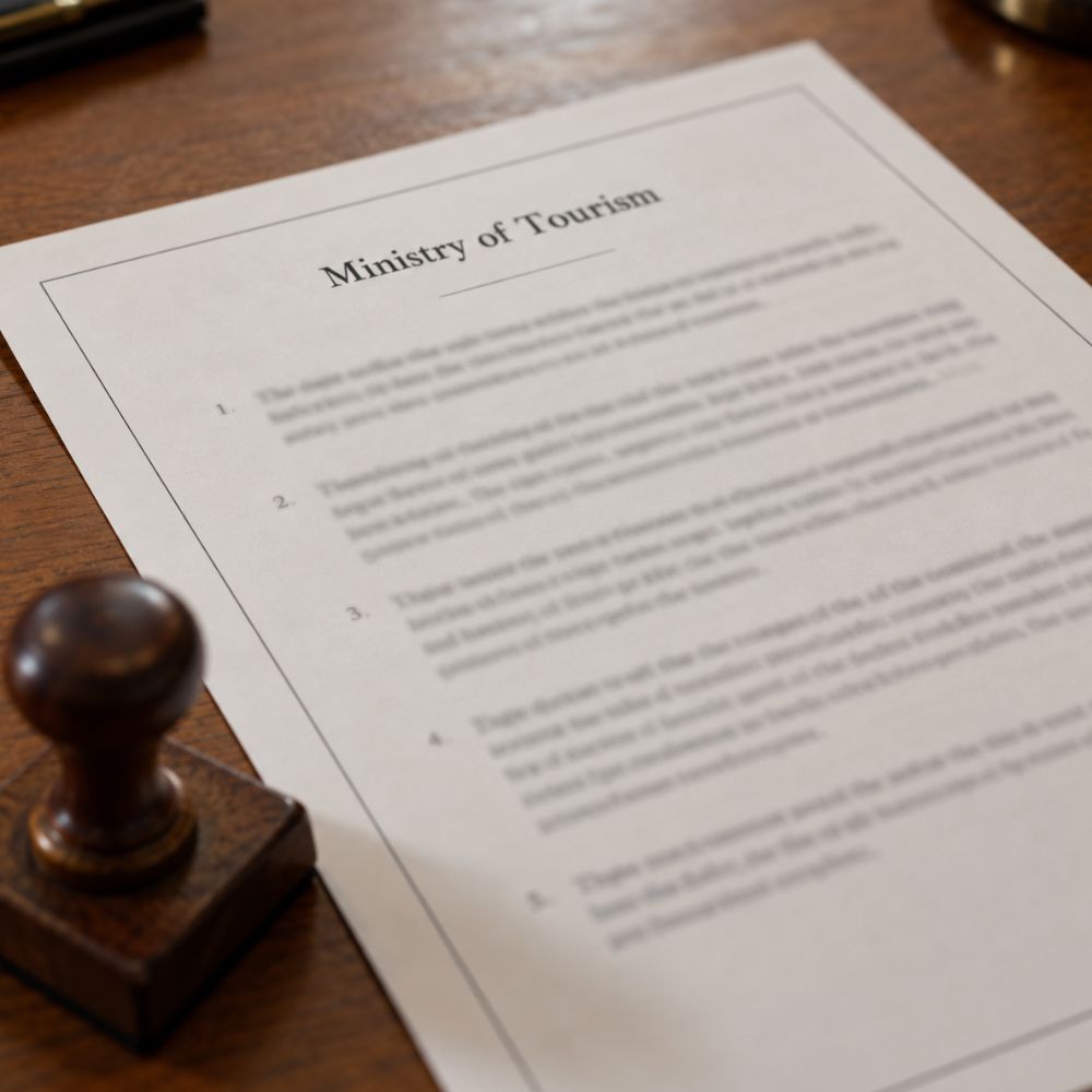 Recognised by India's Ministry of Tourism