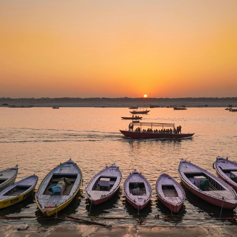 sunrise at ganga