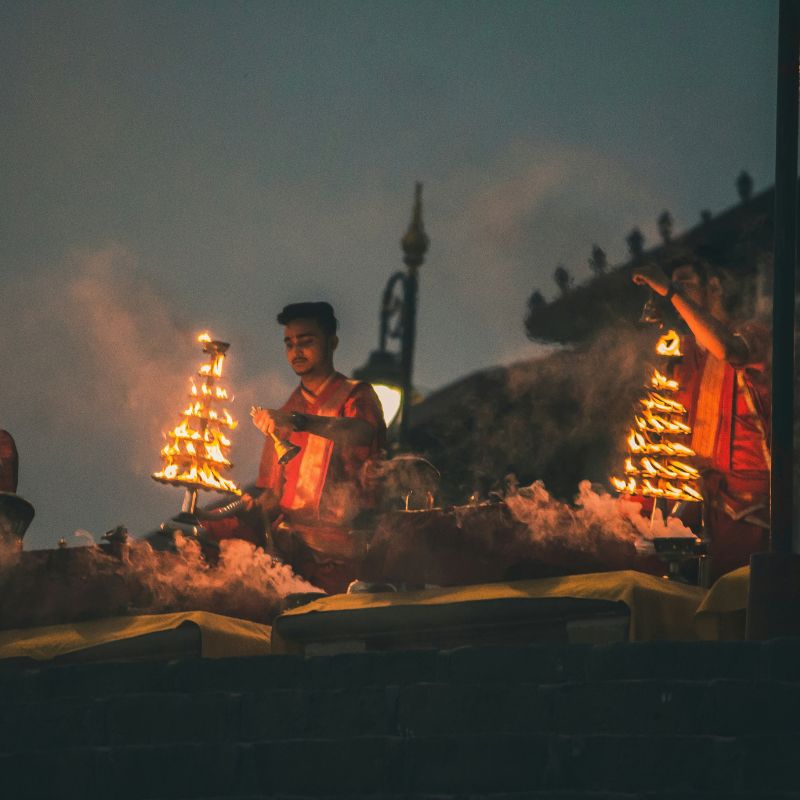 Ganga arti at varanasi