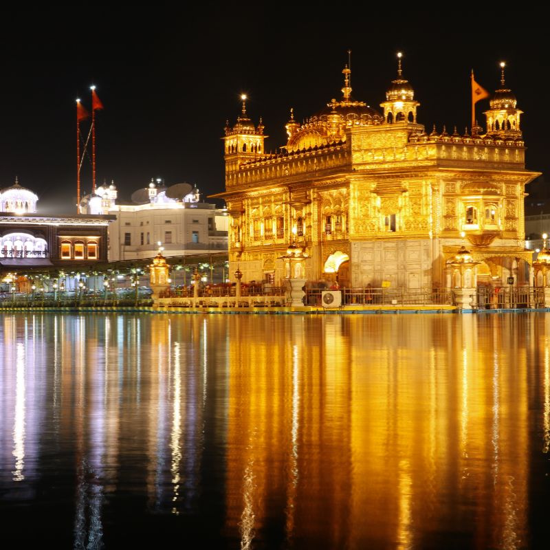Golden Temple at Night