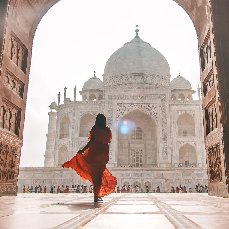Taj Mahal in Morning