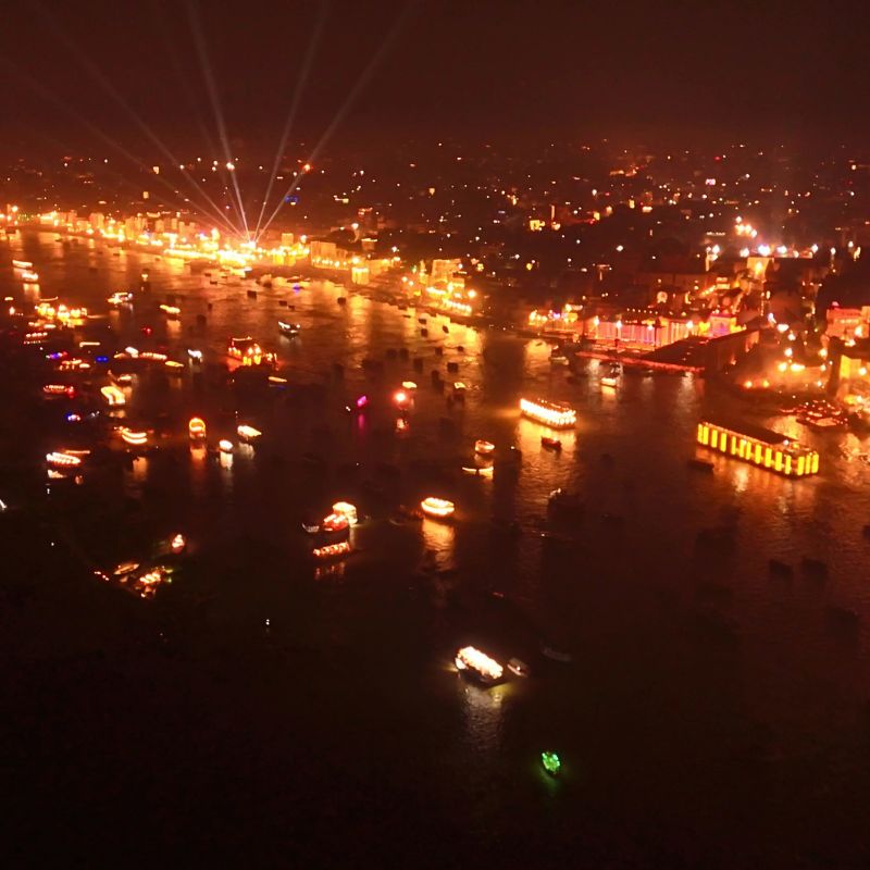 Dev Diwali Skyline in Varanasi