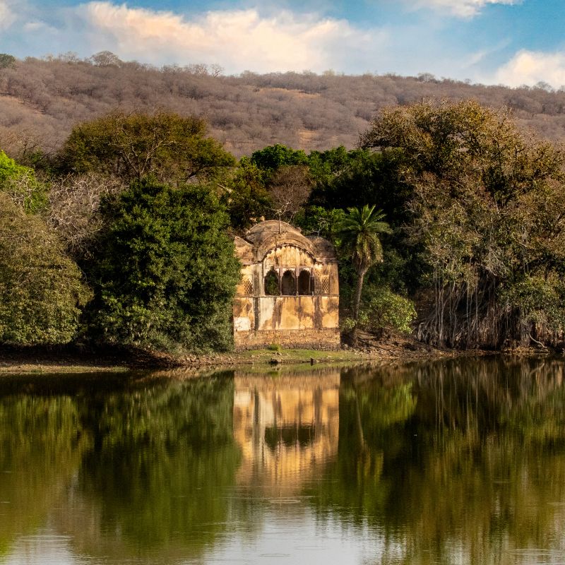Old Structure Inside a National Park